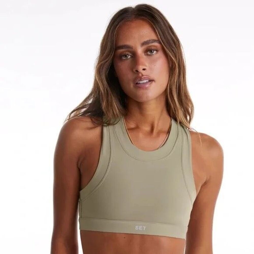 ✨Set Active SPORTBODY® MINI HIGH NECK SZ XS BRA - DESERT✨
